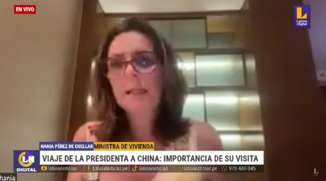 Ministra de Vivienda sobre su viaje a China: 