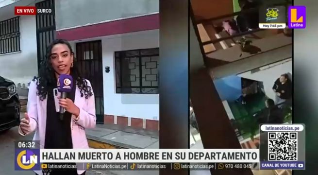 Hallan muerto a hombre al interior de su departamento en Surco | VIDEO