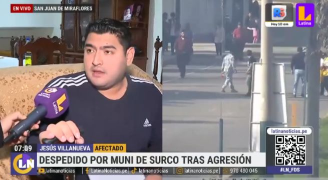 Fiscalizador de la Municipalidad de Surco es despedido cuando se encontraba de descanso médico
