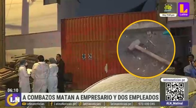 Matan al 'Rey de la chatarra' y a dos de sus ayudantes: delincuentes robaron más de S/50 mil