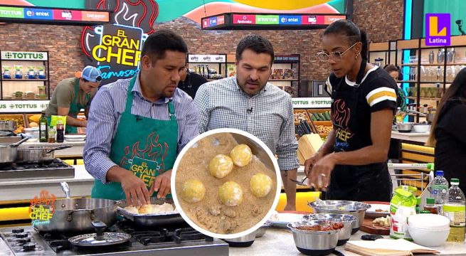 El Gran Chef Famosos: Fernando Egúsquiza hace ¿PAPA RELLENA? en lugar de boliyucas