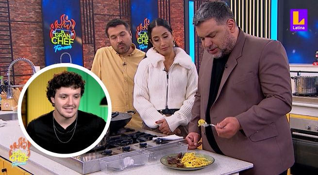 El Gran Chef Famosos: Checho e Ivana FESTEJAN el buen comentario de Masías