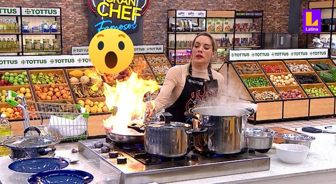 El Gran Chef Famosos: Brenda tiene TERROR de flambear el pollo