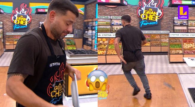 El Gran Chef Famosos: Yaco ROMPE un plato y deja caer el cuchillo al piso, ¿qué pasó?