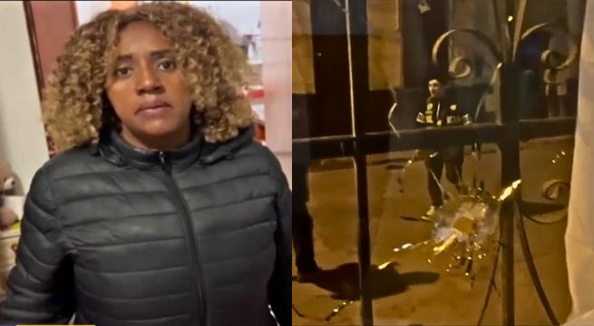 Balacera en La Victoria: 'Negra Petróleo' es afectada por enfrentamiento entre PNP y delincuentes | VIDEO