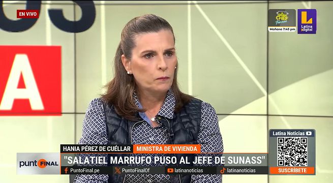 Ministra de Vivienda en Punto Final: 