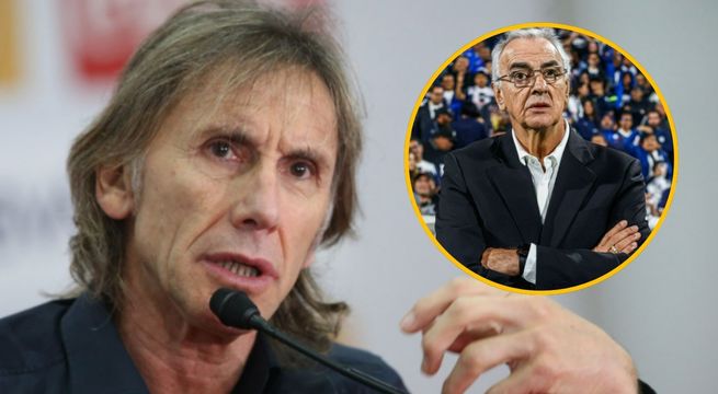 Ricardo Gareca resalta labor de Jorge Fossati tras el empate entre Perú y Chile
