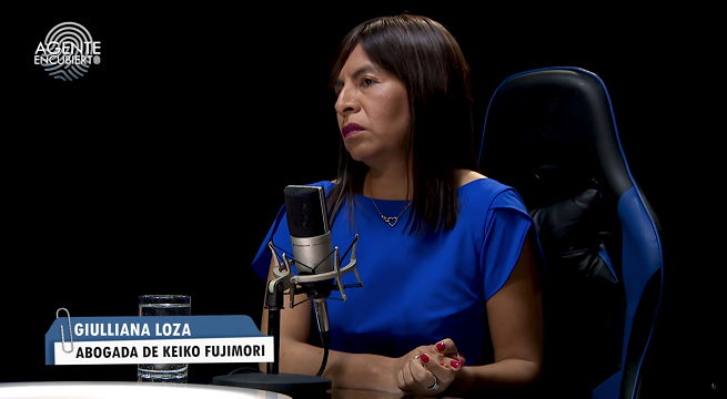 Giulliana Loza en 'Agente Encubierto': “Este caso (de Keiko Fujimori) va a terminar en una absolución” | VIDEO