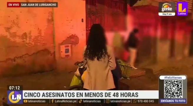 Delincuencia en San Juan de Lurigancho: se registran 5 muertos en menos de 48 horas | VIDEO
