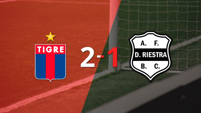 Tigre remonta el partido con Dep. Riestra y sella el triunfo 2 a 1
