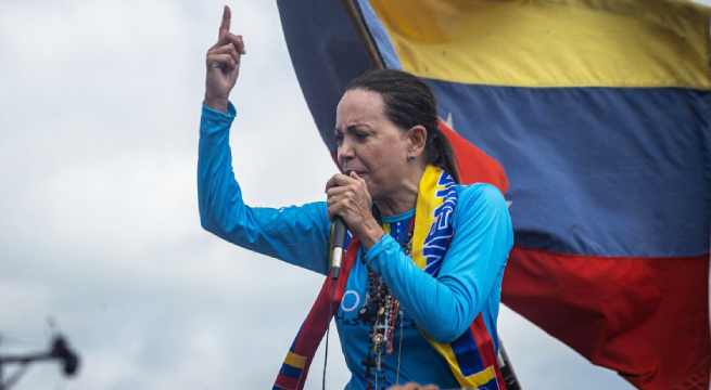 María Corina Machado pide a venezolanos tomar las calles: 