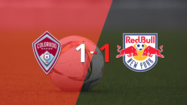 Un autogol de Sean Nealis impide la derrota de Colorado Rapids frente a New York Red Bulls
