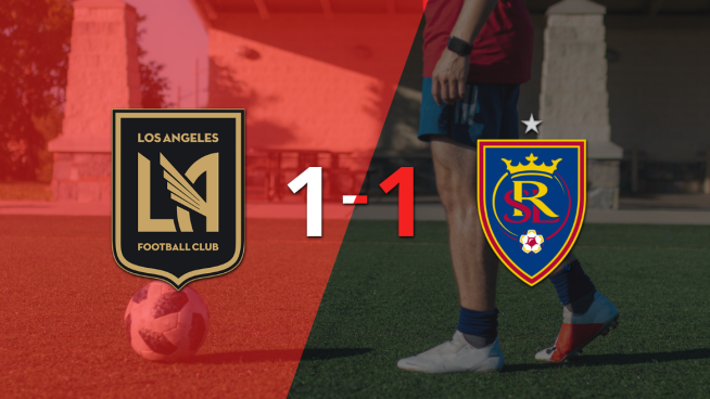 Los Angeles FC y Real Salt Lake se reparten los puntos y empatan 1-1
