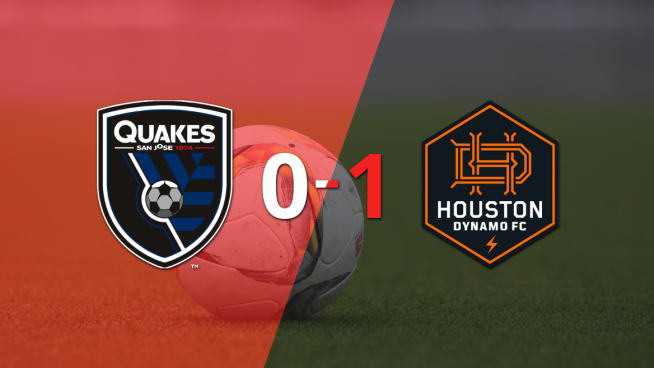 Con gol agónico, Houston se quedó con la victoria 1-0 ante San José Earthquakes en el Avaya Stadium