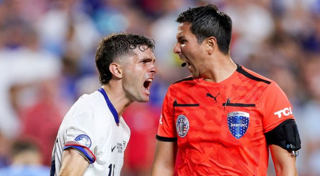 Kevin Ortega es criticado tras arbitrar el Estados Unidos vs Uruguay en Copa América [VIDEO]