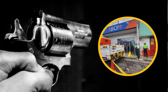 El Agustino: delincuentes desatan balacera tras asaltar agencia del BCP