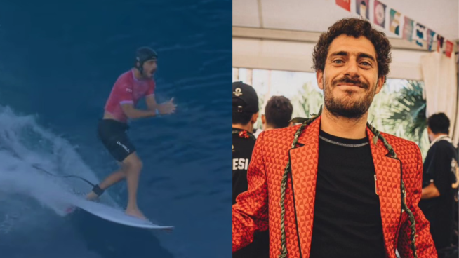 ¡Arriba, Perú! Alonso Correa clasificó a cuartos de final de surf en París 2024