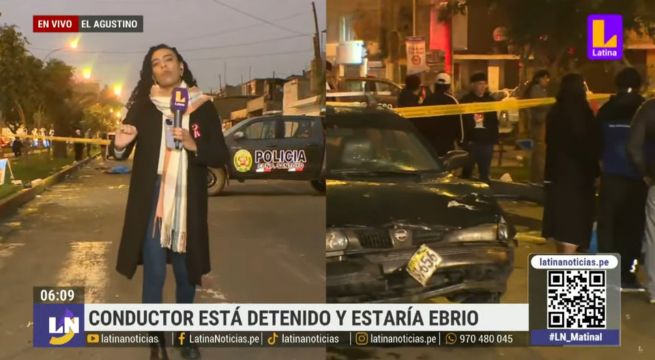 Emolientera muere tras ser atropellada por conductor en presunto estado de ebriedad