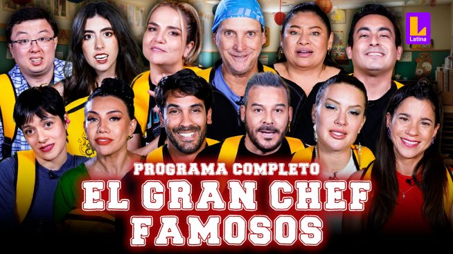 El Gran Chef Famosos – Martes 23 de julio – PROGRAMA COMPLETO