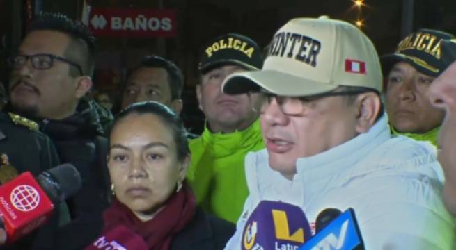 Ministro del Interior sobre Vladimir Cerrón: 