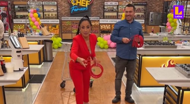 El Gran Chef Famosos: Nelly Rossinelli versus Giacomo Bocchio, ¿quién ganó el lanzamiento de aros?