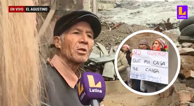 Vecinos de El Agustino RECLAMAN que sufren por filtración de agua desde hace 10 años