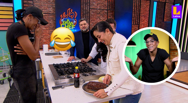 El Gran Chef Famosos: Nelly Rossinelli se RÍE de la torta de Leyla Chihuán y la COMPARA con un king kong