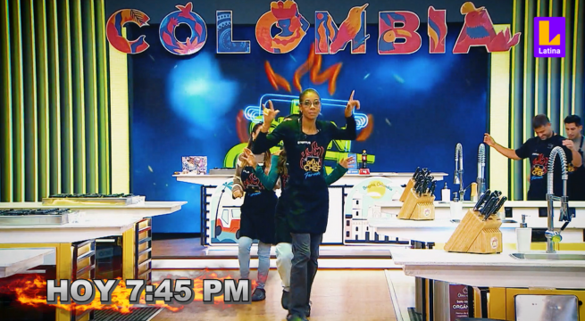 El Gran Chef Famosos EN VIVO: Participantes viven divertida noche colombiana