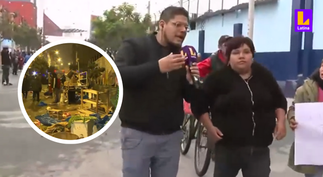 Comerciantes de Surquillo PROTESTAN por desalojo tras cierre del mercado San Felipe