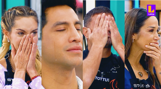 El Gran Chef Famosos: Participantes rompen en llanto al ver EMOTIVO VIDEO de sus familias