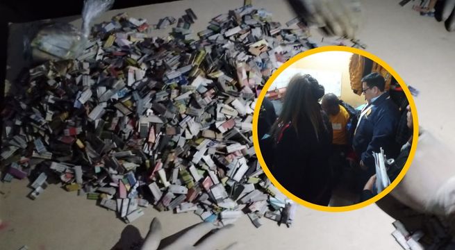 SJM: desarticulan red de tráfico de drogas liderada por 