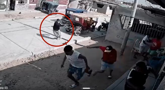 Sicario intenta matar a balazos a grupo de amigos | VIDEO