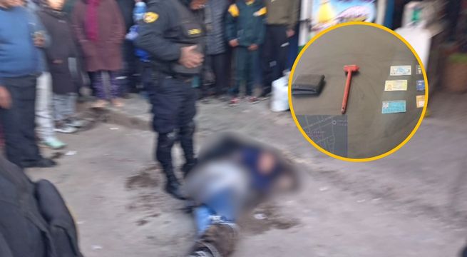 Delincuentes atacan con martillo a anciano: vecinos lograron capturarlos