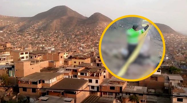 ¡De terror! Hallan cadáveres calcinados en Villa María del Triunfo