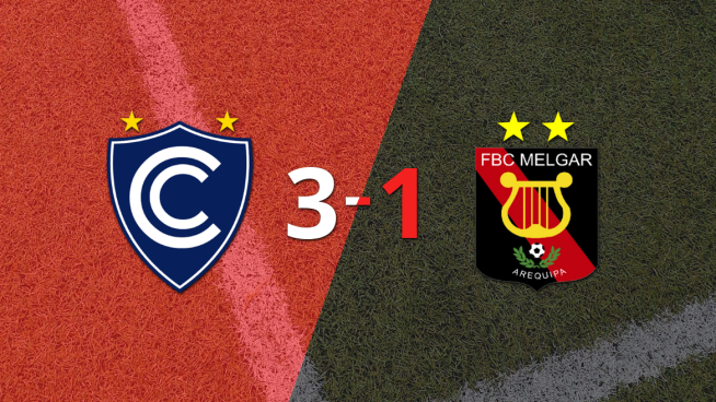 Cienciano vence a Melgar 3-1 en el clásico del sur con un gol agónico de penal