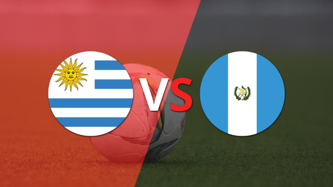 Uruguay y Guatemala sellaron su amistoso con un empate 1-1