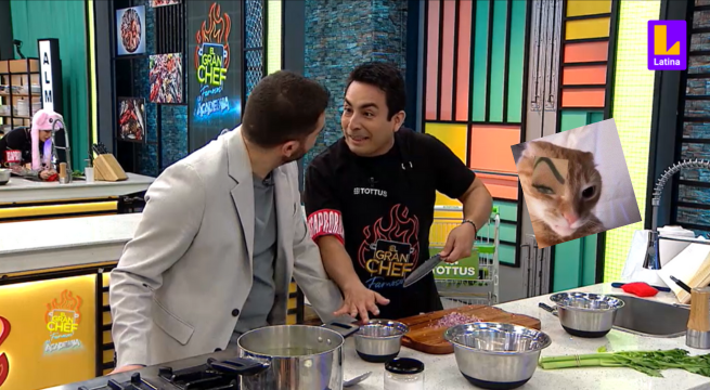 El Gran Chef Famosos: Carlos Palma ¿CULPA? a Leslie Shaw por estar en Noche de Expulsión