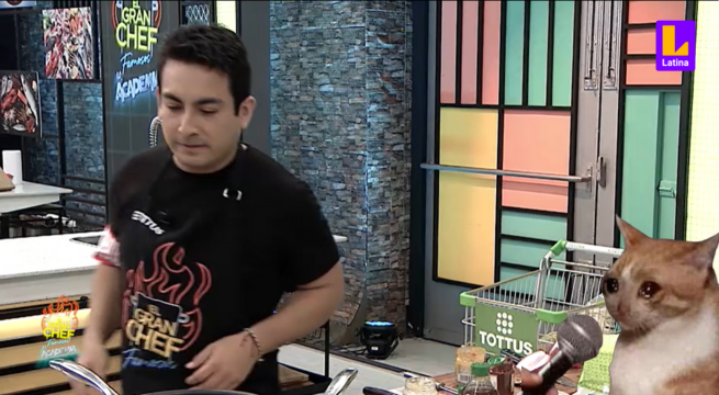 El Gran Chef Famosos: Carlos Palma QUEMA su comida a minutos de la presentación