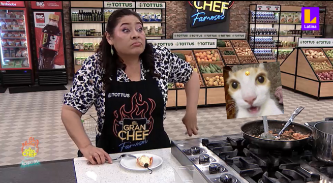 El Gran Chef Famosos: Wendy Menéndez en ¿PELIGRO? por PROBAR LANGOSTINOS