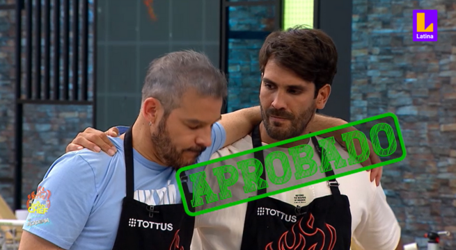 Aprobados en El Gran Chef Famosos: Jely Reátegui y Adolfo Aguilar