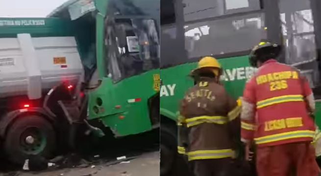 Trágico accidente de bus 
