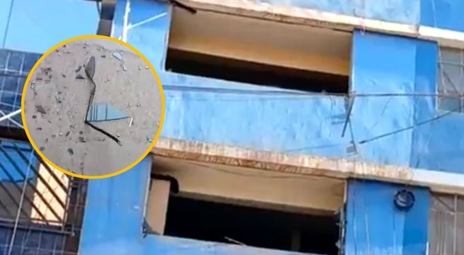 Explosión de un balón de gas en vivienda deja una persona grave