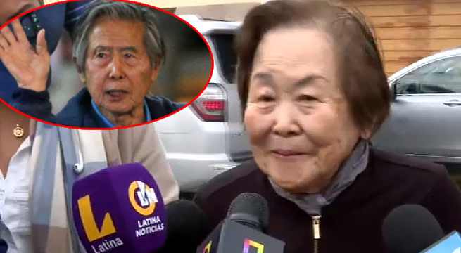 Juana Fujimori, hermana de Alberto: 
