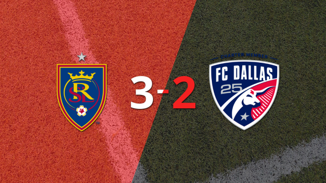 Real Salt Lake gana 3-2 a FC Dallas con doblete de Anderson Julio