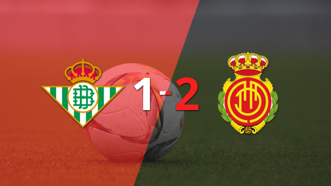 Mallorca da vuelta el marcador y triunfa 2 a 1 sobre Betis con gol agónico