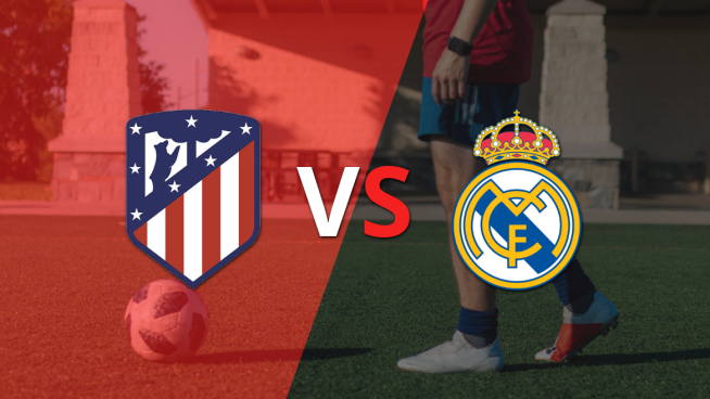 Con un gol agónico, Atlético de Madrid y Real Madrid empataron 1 a 1 en el Derbi de Madrid