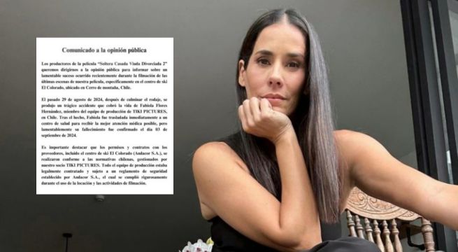 Gianella Neyra: esto dijo tras muerte de trabajadora de producción de 
