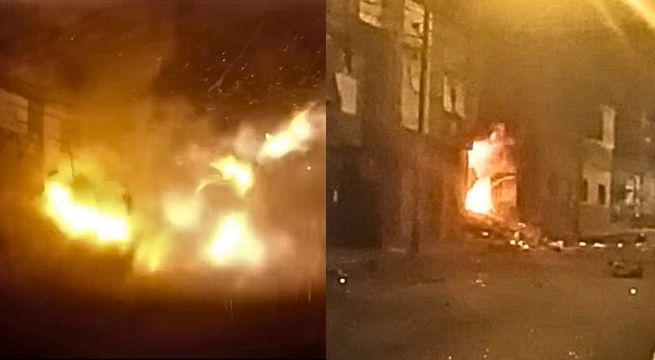 Explosión de cilindro con thinner deja en UCI a anciano y 12 casas dañadas