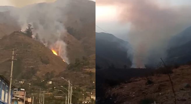 Incendio forestal llega a Lima: qué zona es la afectada