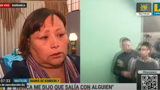 Mamá de Kimberlit Tapia: 